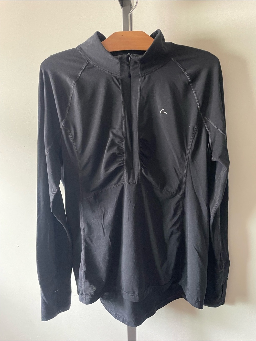 Paradox Merino Wool Base Layer Top Black XL Thumbholes